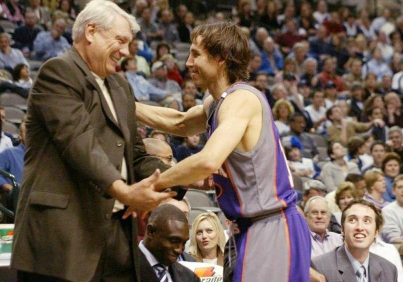 Steve Nash and Don Nelson